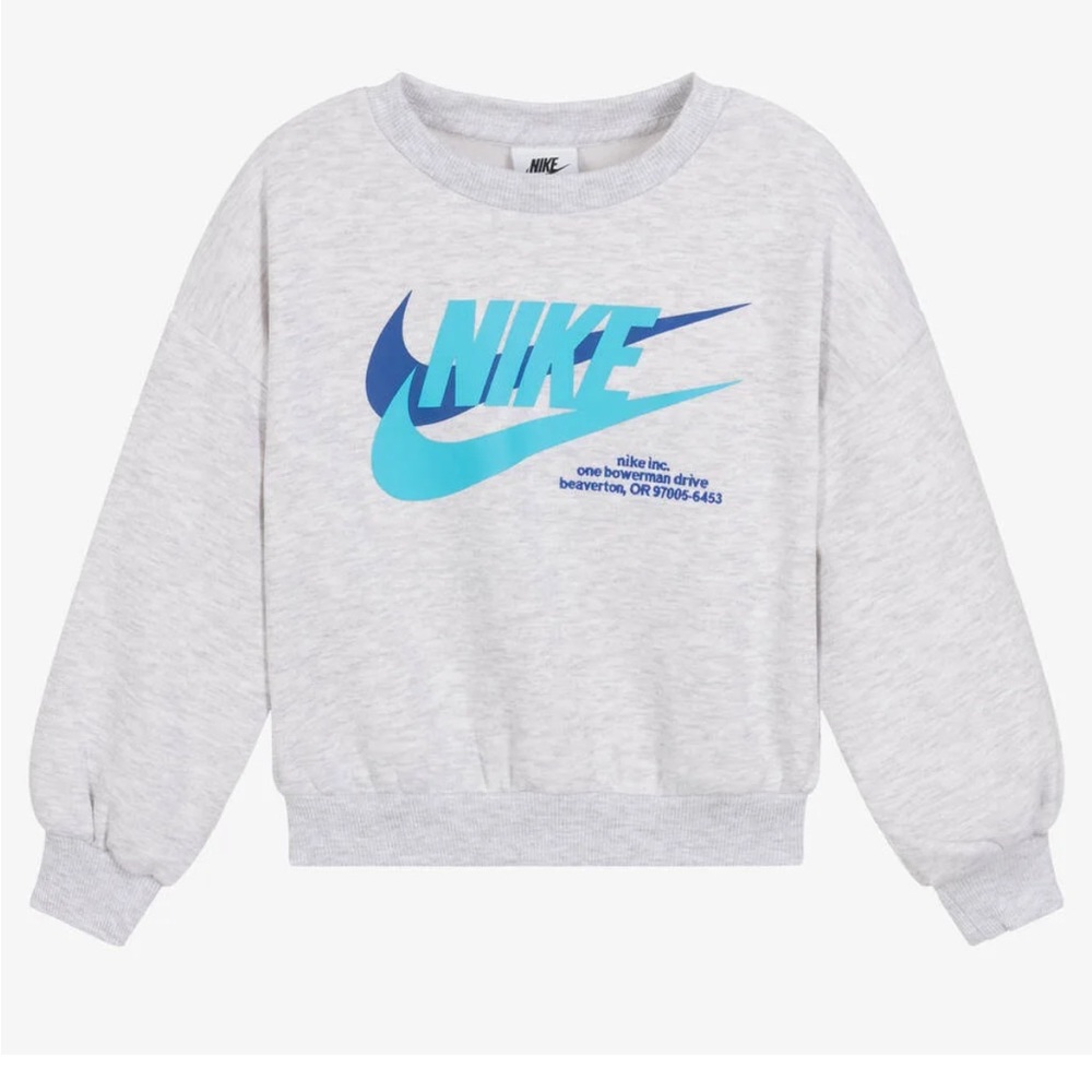NIKE | Kids’ Sportswear Fleece Graphic Sweatshirt, XL